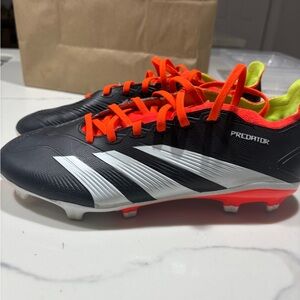 Adidas Predator Soccer Cleats - Black and Orange